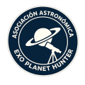 Logo de Asociación Astronómica - Exo Planet Hunter | Emblema Oficial